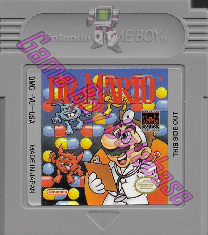 Dr. Mario BRA Cartridge