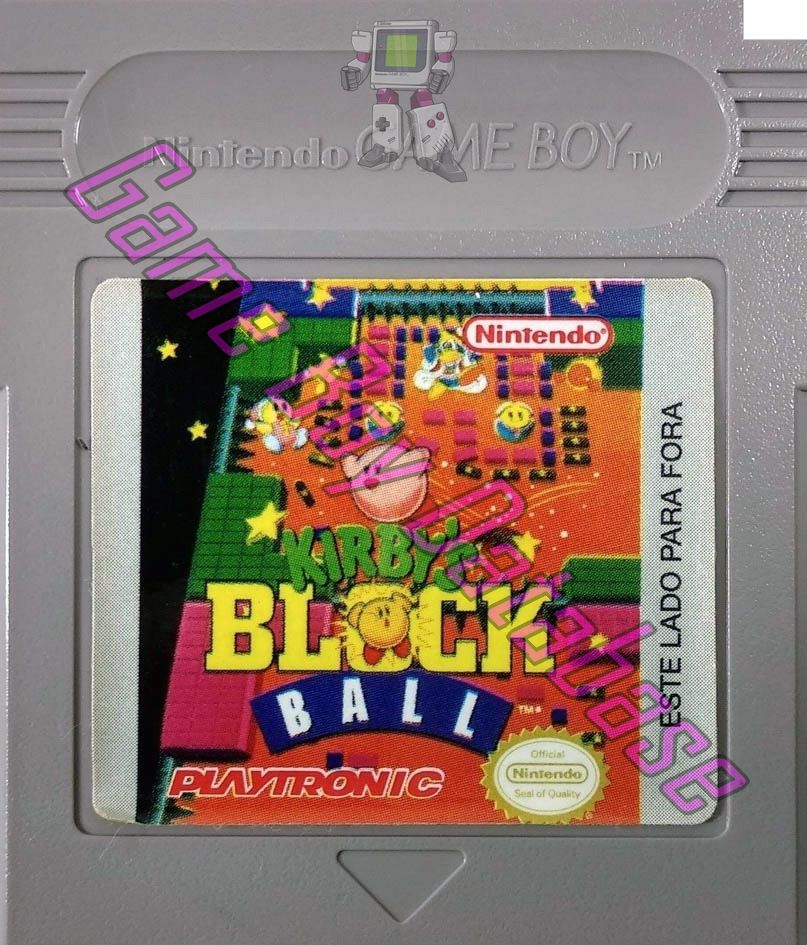 Kirby's Block Ball BRA Cartridge