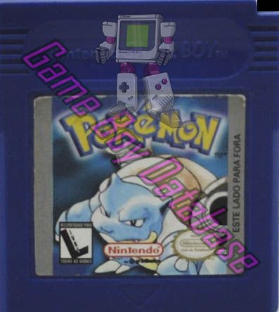 Pokemon Versão Azul BRA Cartridge