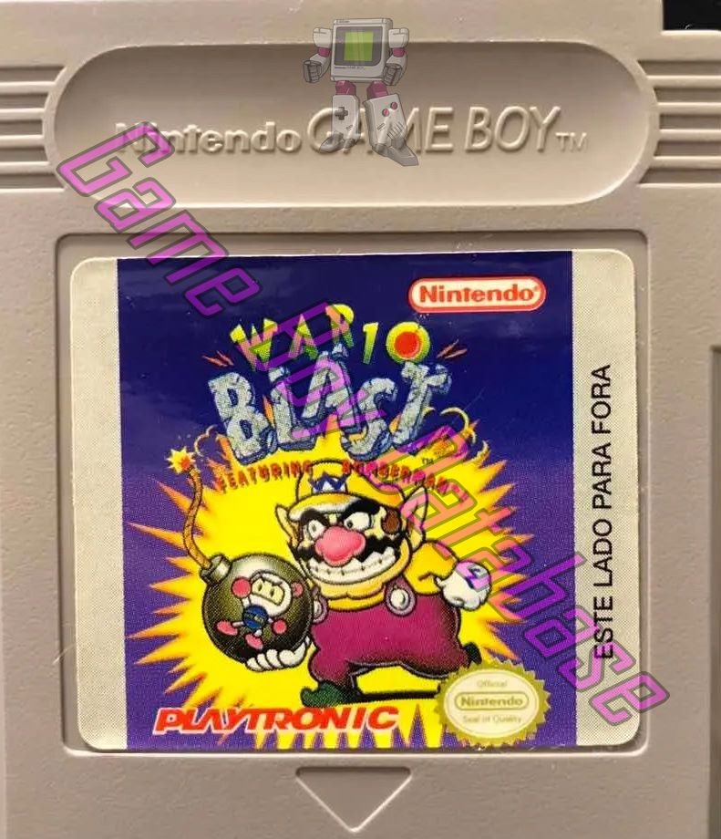 Wario Blast Featuring Bomberman! BRA Cartridge