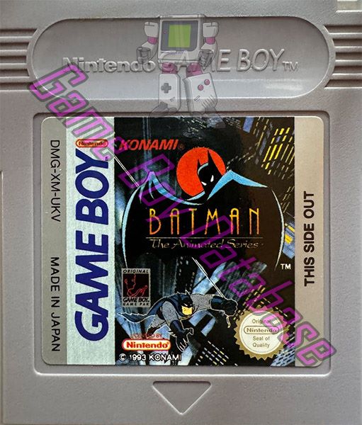 Batman the Animated Series UKV Cartridge