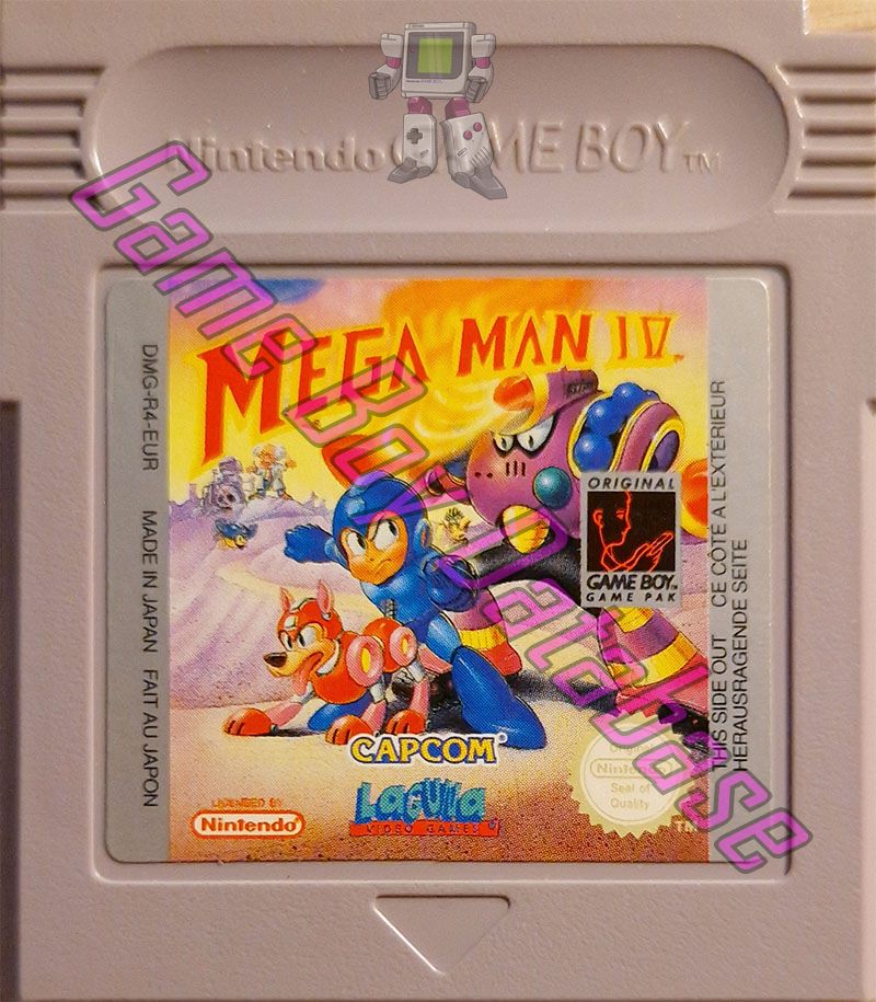 Mega Man IV  EUR Cartridge