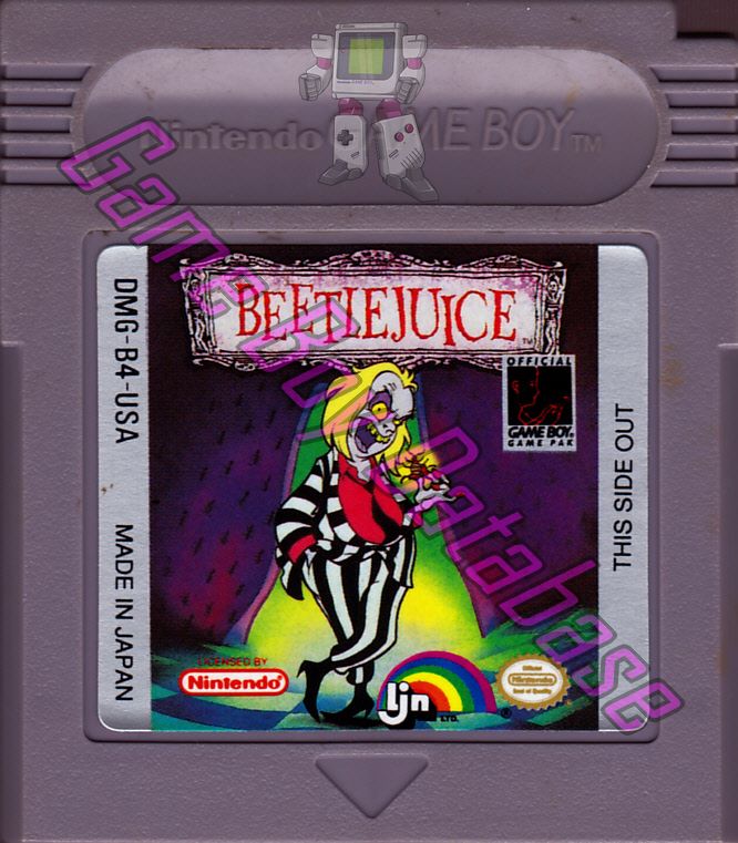 Beetlejuice USA Cartridge