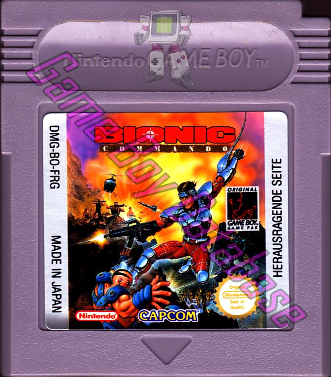 Bionic Commando FRG Cartridge