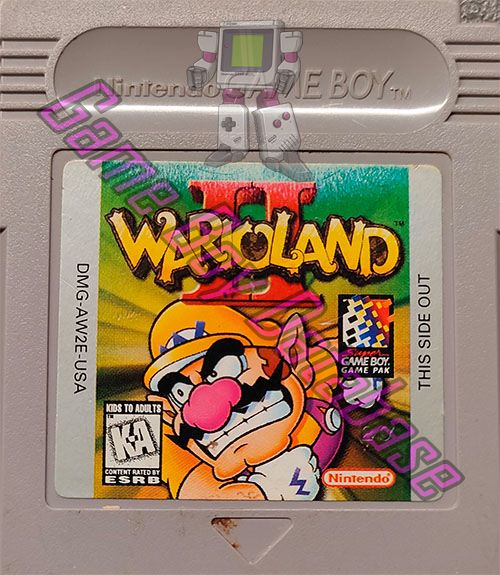 Wario Land II USA Cartridge