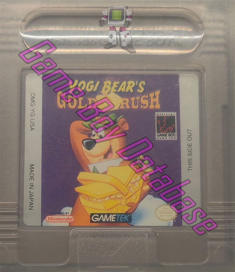 Yogi Bear's Gold Rush USA-1 Cartridge