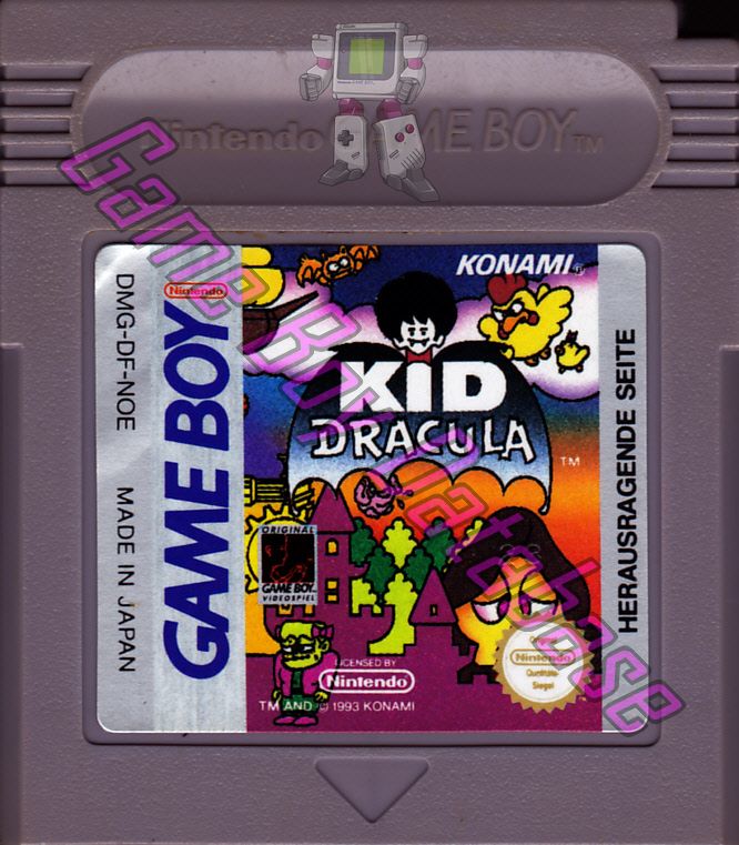 Kid Dracula NOE-1 Cartridge