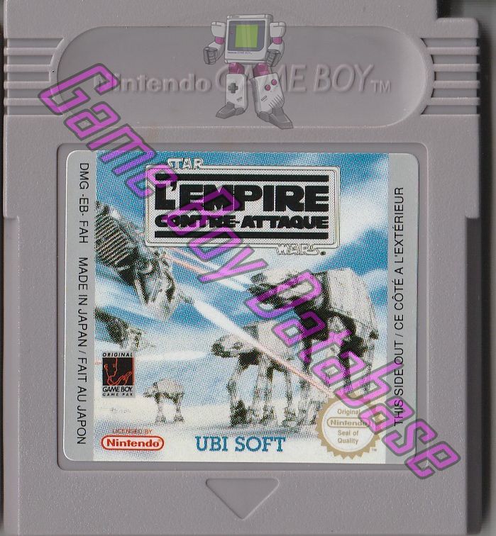 Star Wars l'Empire Contre-Attaque FAH Cartridge