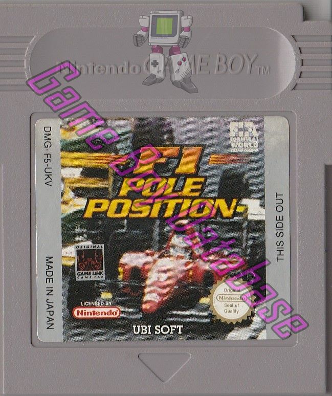 F1 Pole Position UKV-1 Cartridge