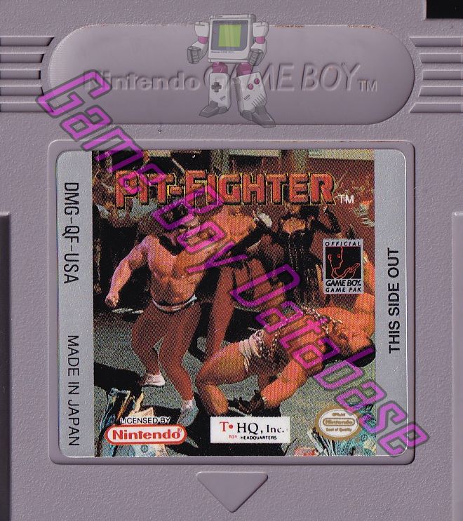 Pit-Fighter USA Cartridge