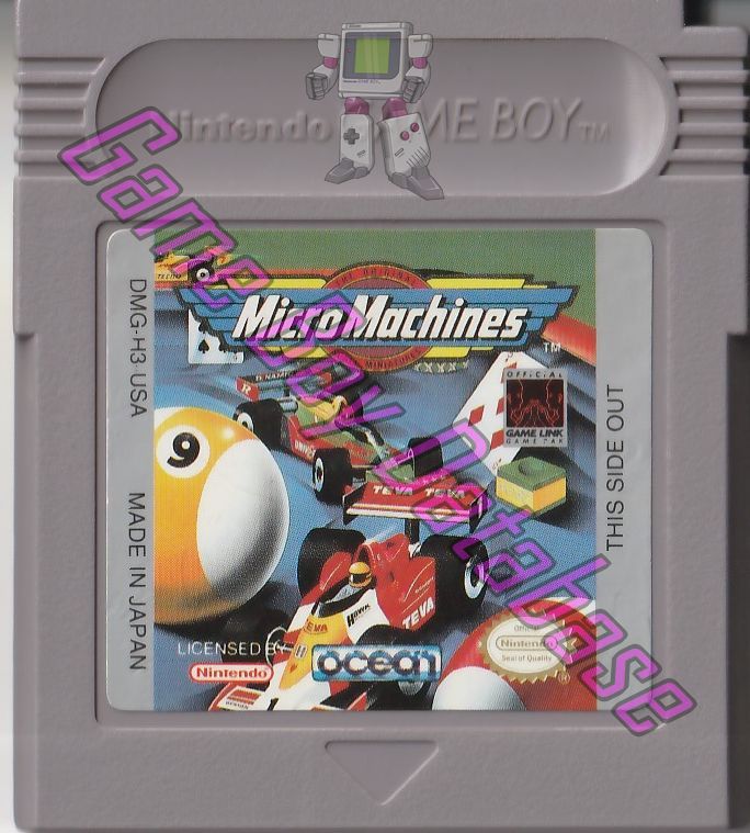 Micro Machines USA Cartridge