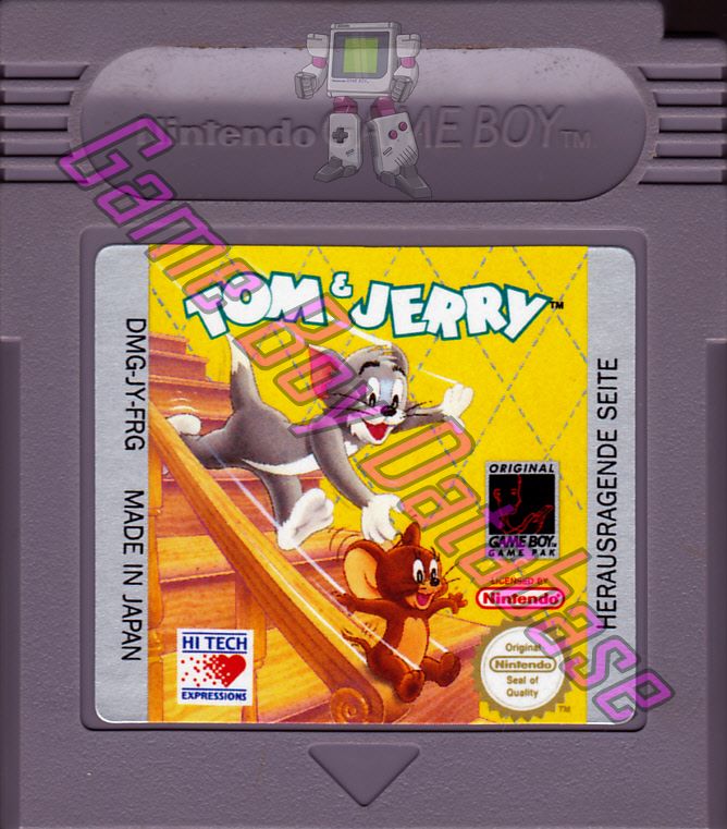 Tom & Jerry FRG Cartridge