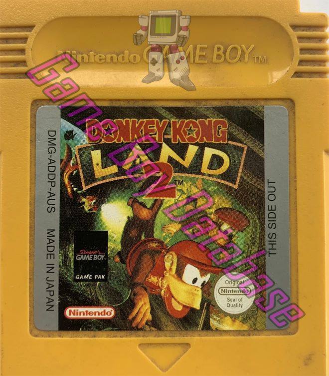 Donkey Kong Land 2 AUS Cartridge