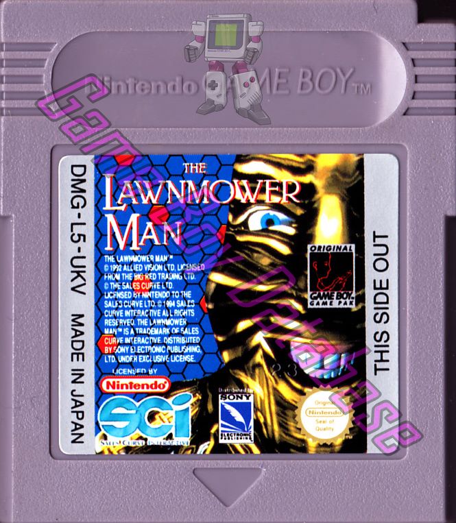 Lawnmower Man (with French sticker) UKV Cartridge