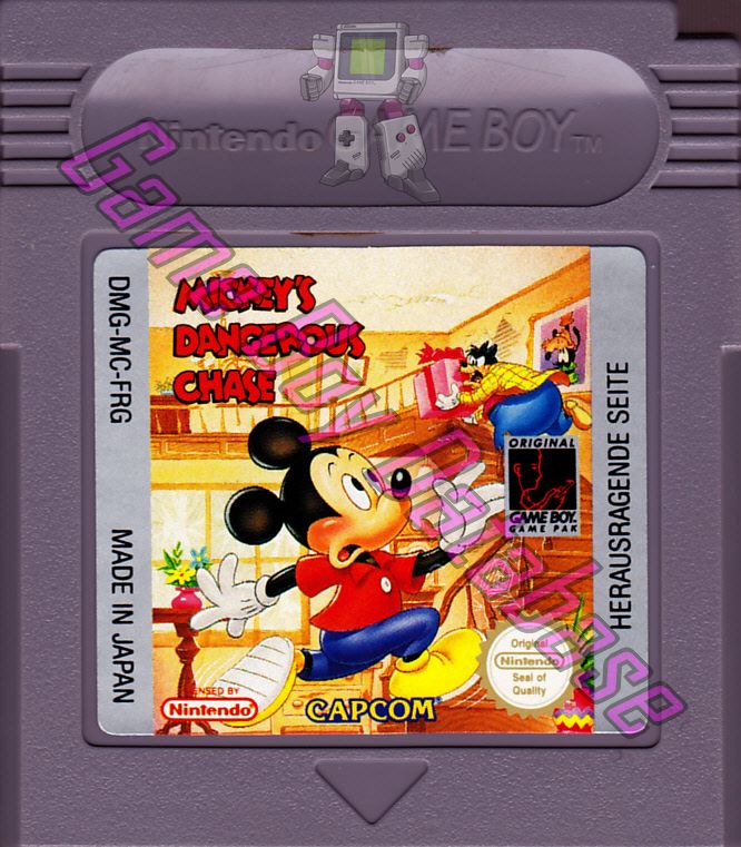 Mickey Mouse dangerous chase FRG Cartridge