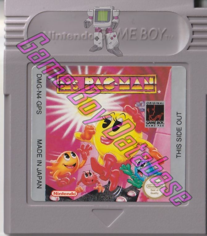 Ms. Pac-Man GPS Cartridge