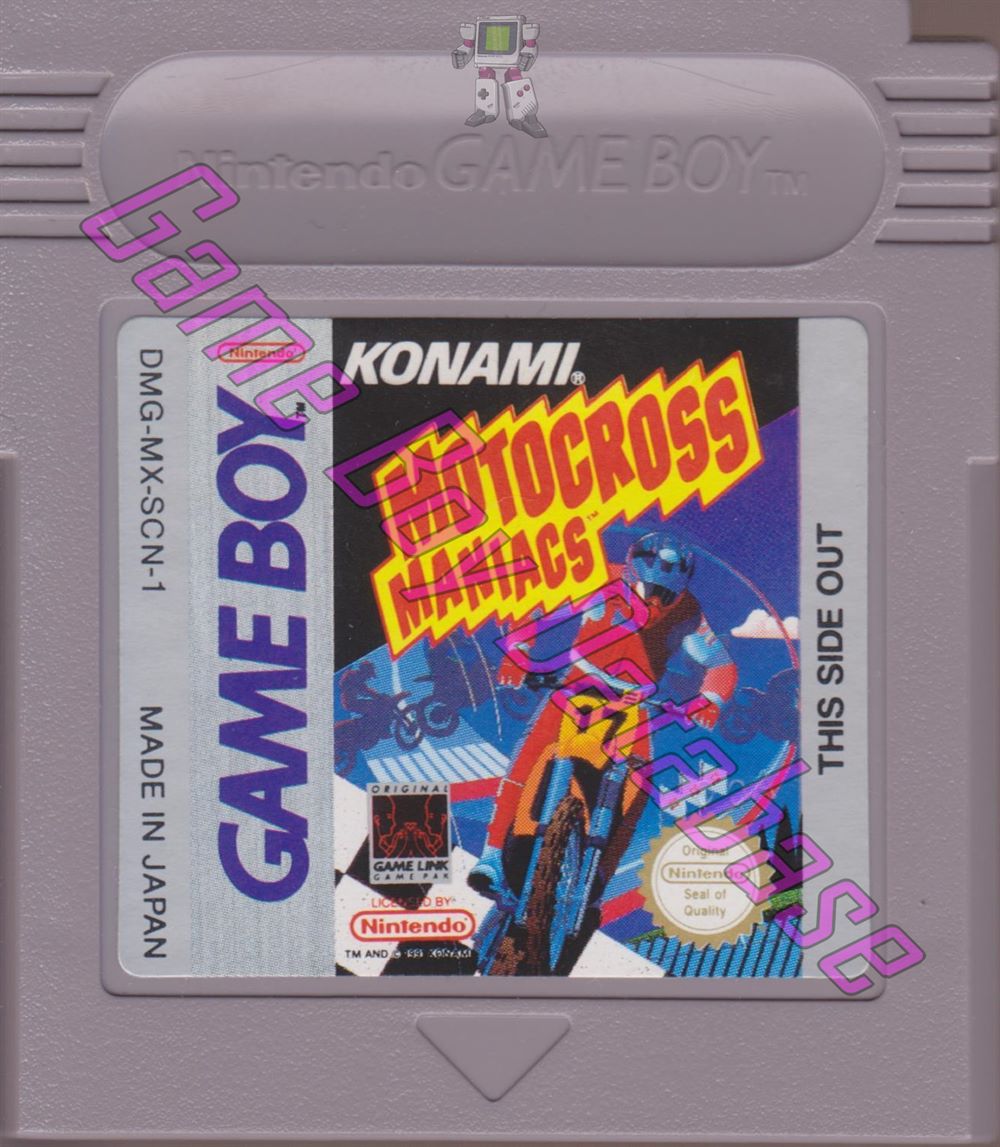 Motocross Maniacs SCN-1 Cartridge