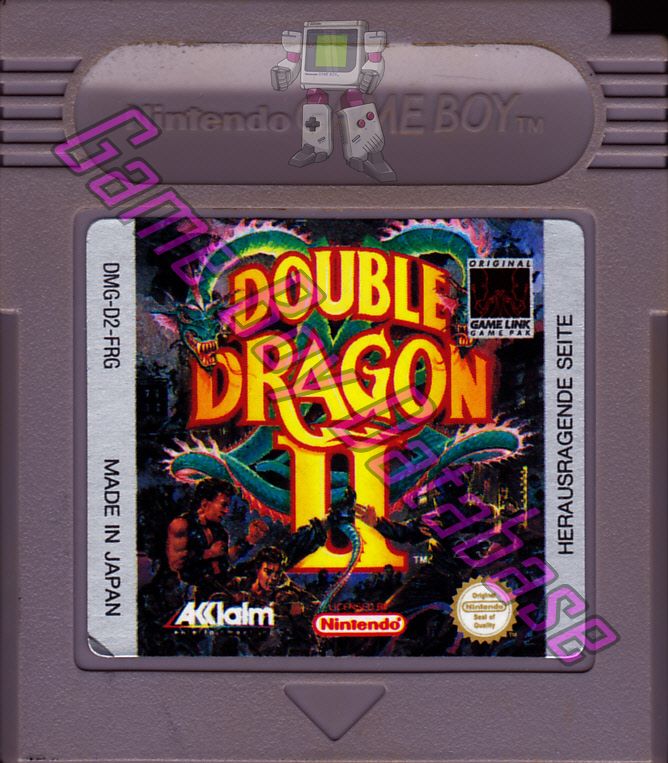 Double Dragon II FRG Cartridge