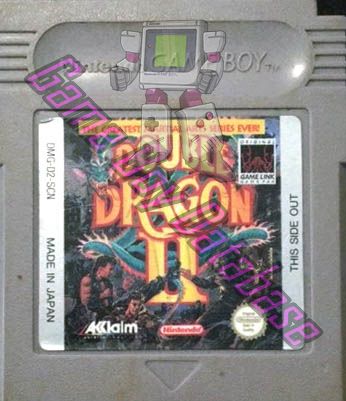 Double Dragon II SCN Cartridge