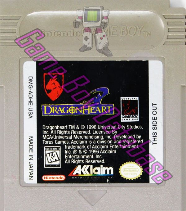 Dragon Heart USA Cartridge