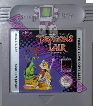 Dragon's Lair the Legend (Sullivan Bluth Presents) ESP Cartridge