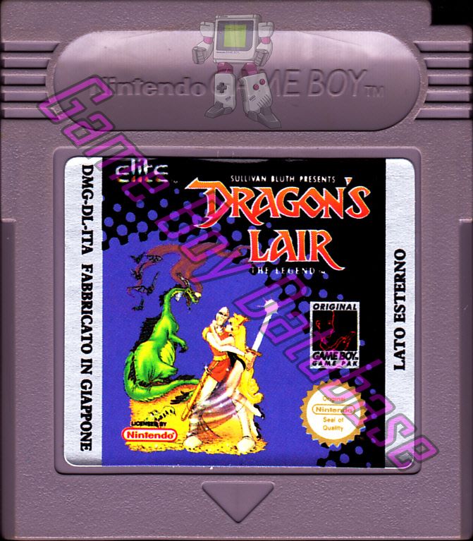 Dragon's Lair the Legend (Sullivan Bluth Presents) ITA Cartridge