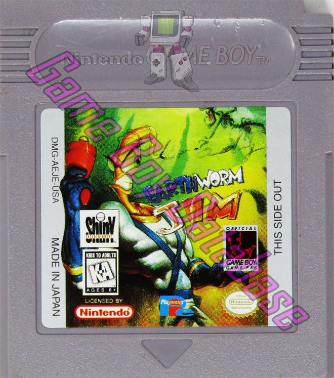 Earthworm Jim USA Cartridge