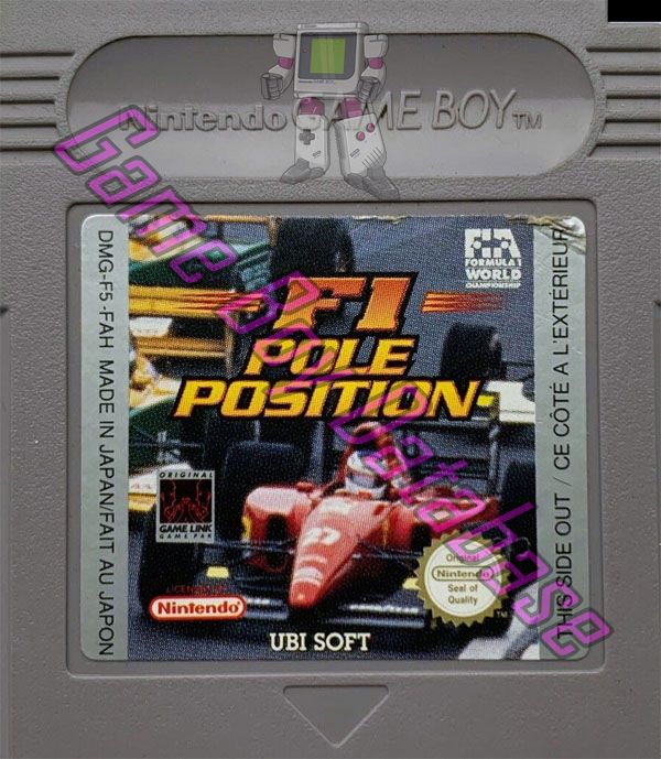 F1 Pole Position FAH Cartridge