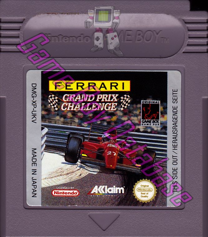 Ferrari Grand Prix Challenge UKV-1 Cartridge