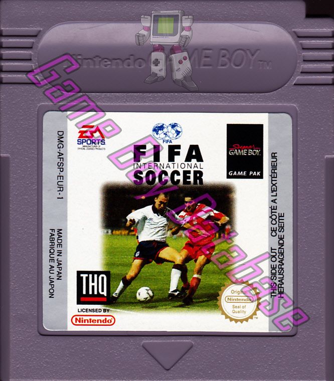 FIFA International Soccer EUR-1 Cartridge