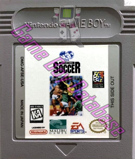 FIFA International Soccer USA Cartridge