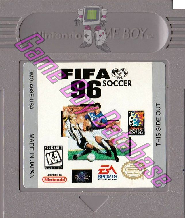 FIFA Soccer 96 USA Cartridge