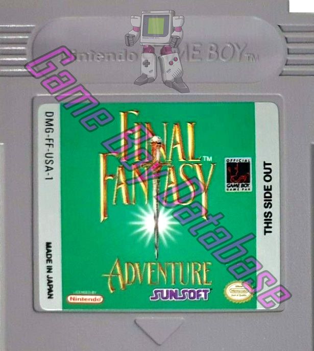 Final Fantasy Adventure USA-1 Cartridge