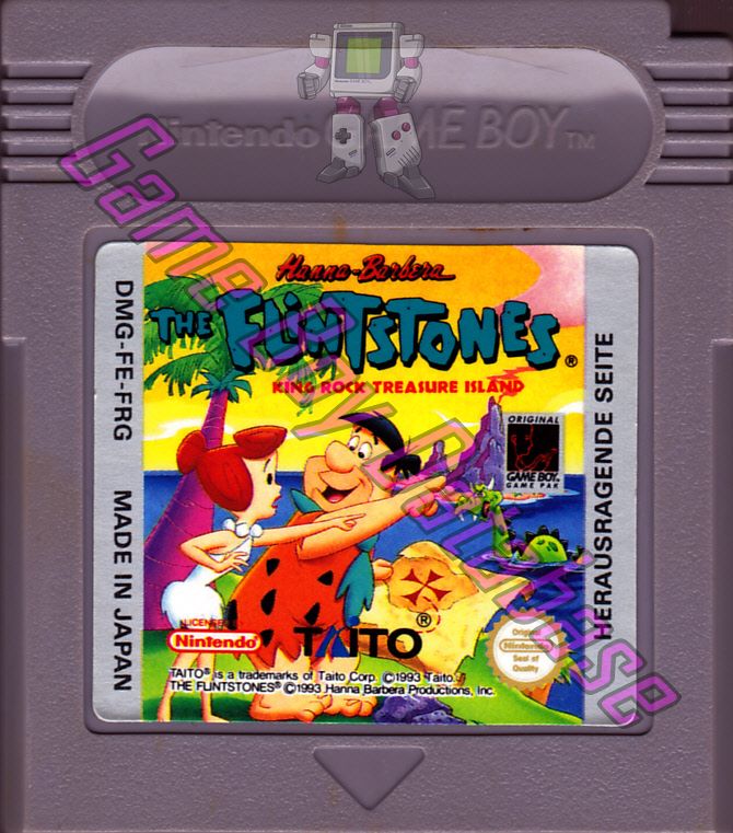 Flintstones King Rock Treasure Island (the) FRG Cartridge