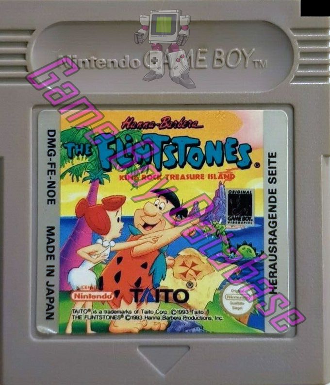 Flintstones King Rock Treasure Island (the) NOE-1 Cartridge