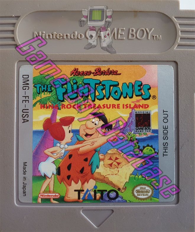 Flintstones King Rock Treasure Island (the) USA Cartridge