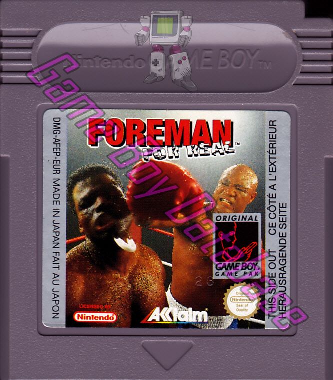 Foreman For Real EUR Cartridge