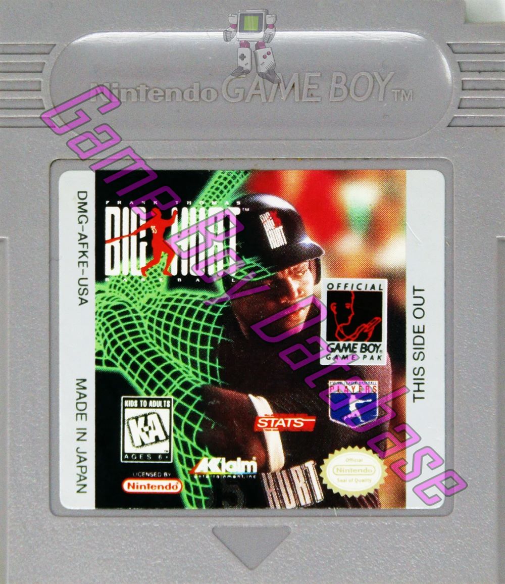 Big Hurt (Frank Thomas Baseball) USA Cartridge