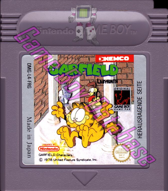 Garfield Labyrinth FRG Cartridge