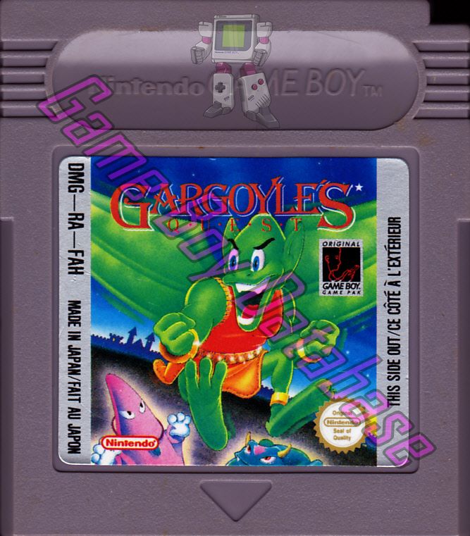 Gargoyle's Quest FAH Cartridge