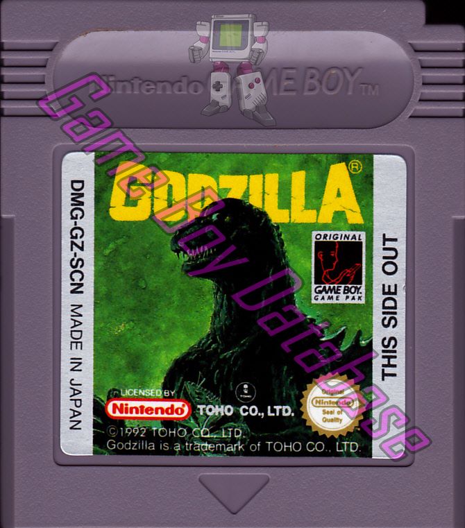 Godzilla SCN Cartridge