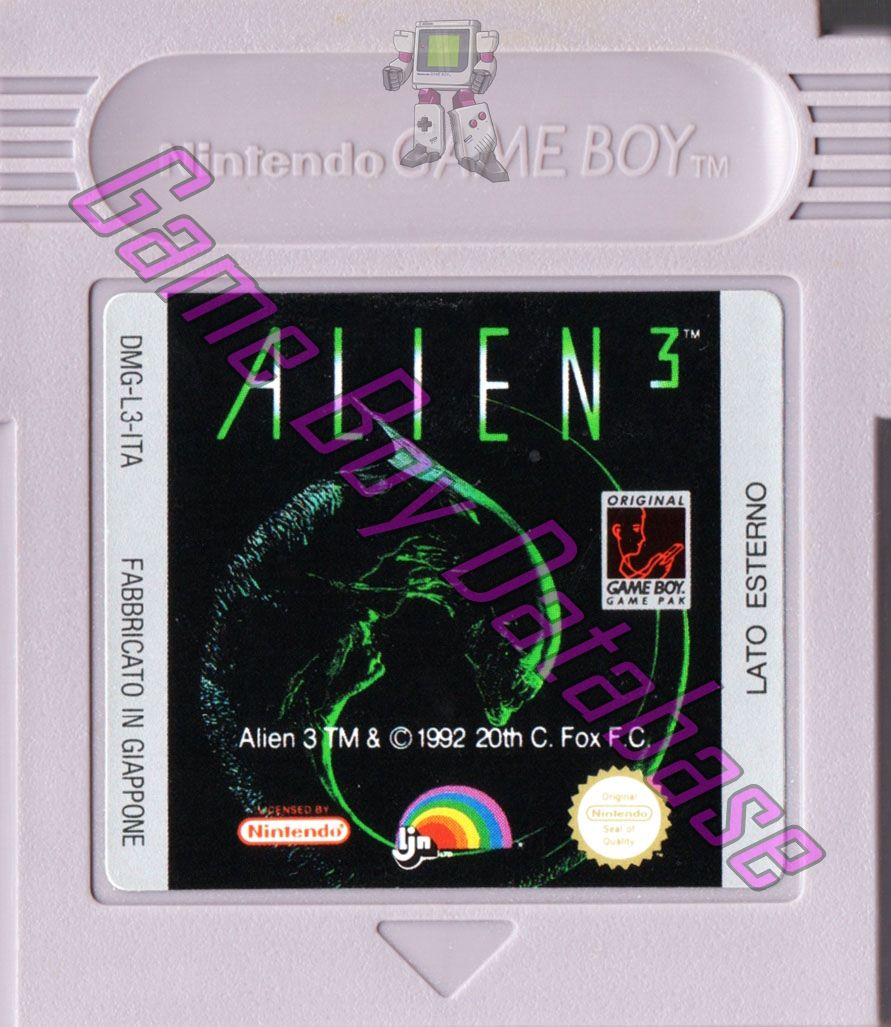 Alien 3 ITA Cartridge