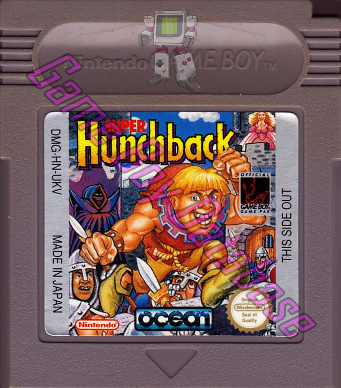 Super Hunchback UKV Cartridge