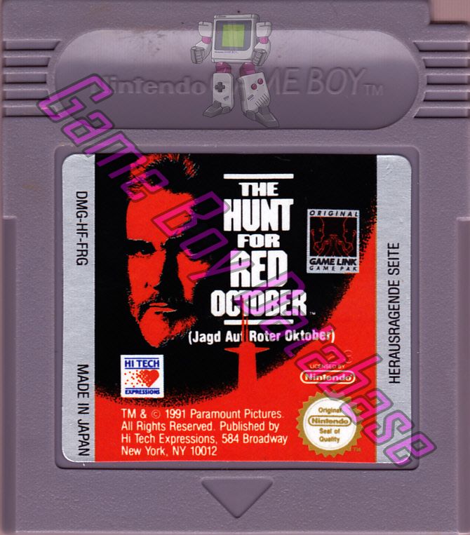 Hunt for Red October (the) - Jadg Auf Roter Oktober FRG Cartridge