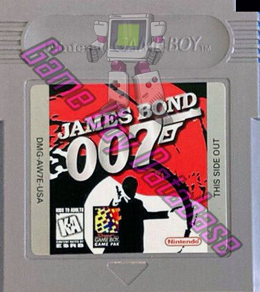 James Bond 007 USA Cartridge