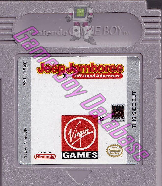 Jeep Jamboree Off Road Adventure USA Cartridge