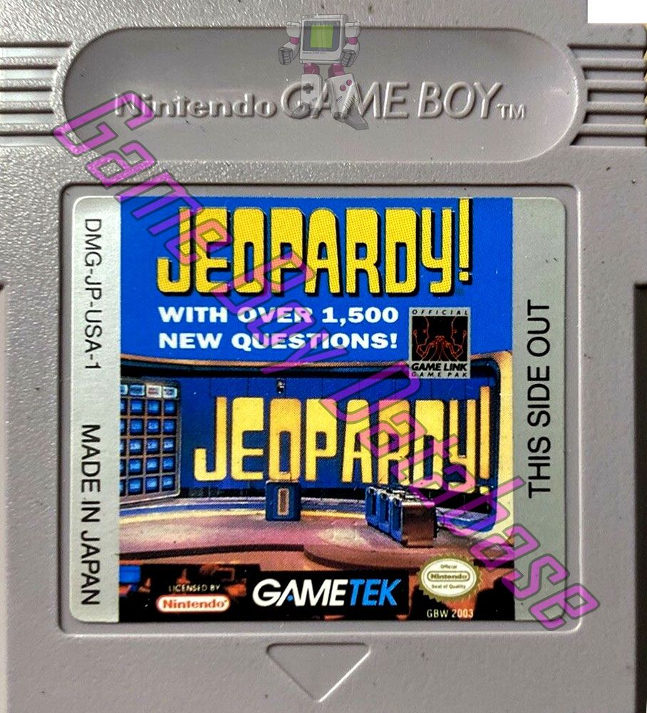 Jeopardy USA-1 Cartridge