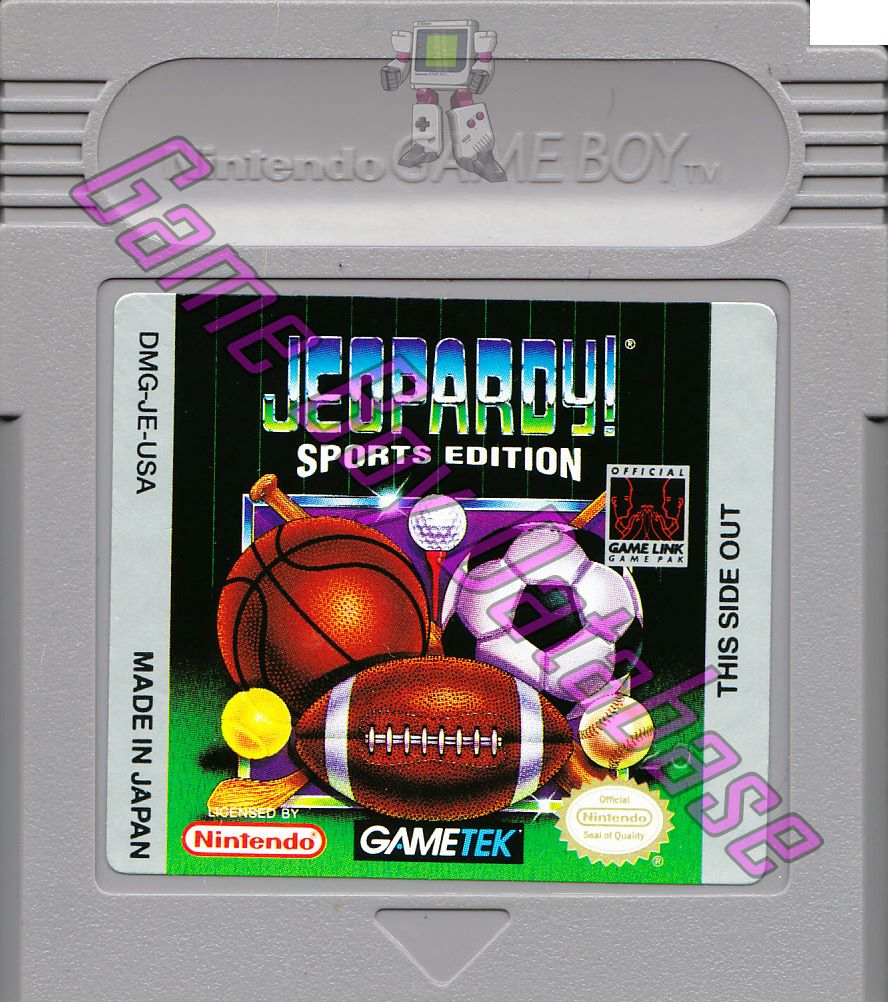 Jeopardy Sports Edition USA Cartridge