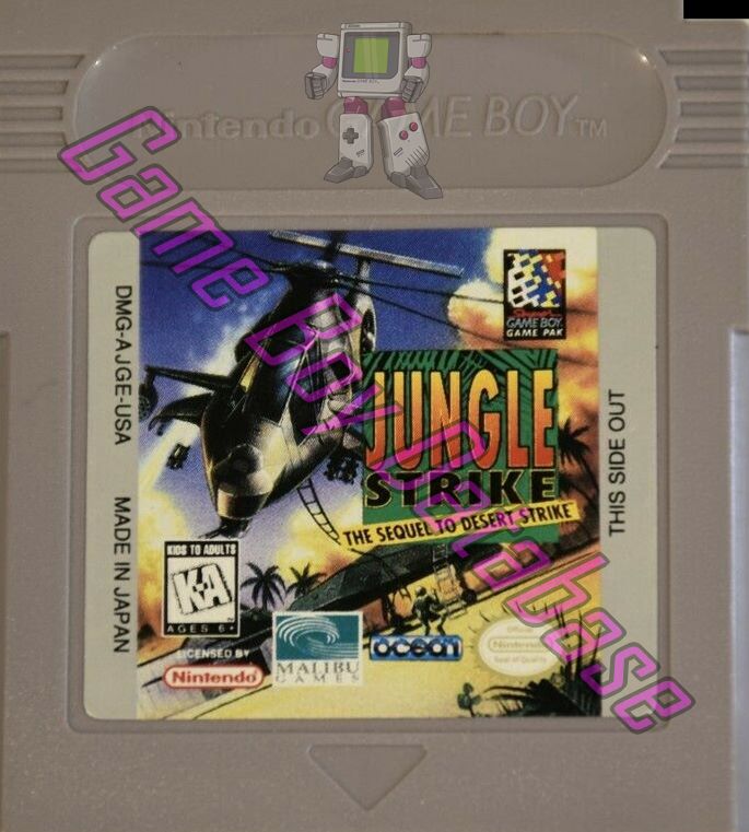 Jungle Strike USA Cartridge