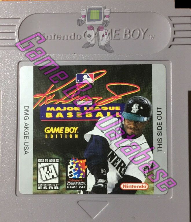 Ken Griffey Jr Presents Major League Baseball USA Cartridge